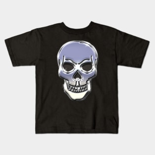 CHROME SKULL #1 Kids T-Shirt